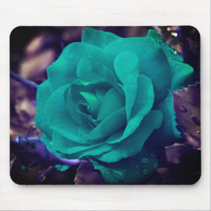 Mousepad Abstrato Aqua Rosa