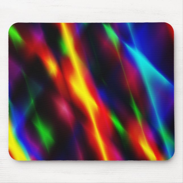 Mousepad Abstrato arco-íris (Frente)