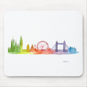 Mousepad abstrato art impressão
