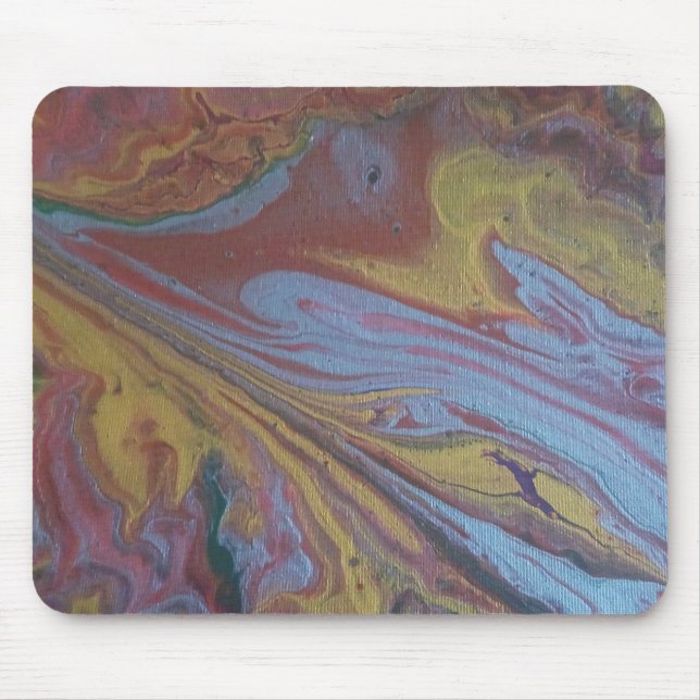 Mousepad Abstrato Art Rainbow (Frente)