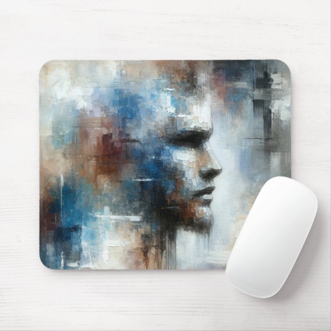 Mousepad Abstrato Avant-garde Man (Com mouse)