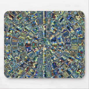 Mousepad Abstrato Azul