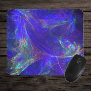Mousepad Abstrato Blue Colorful Mists