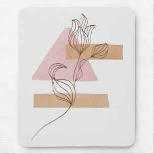 Mousepad Abstrato botânica wall art