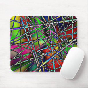 Mousepad Abstrato colorido