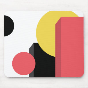 Mousepad Abstrato, colorido, moderno, simples, design vibra