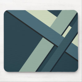 Mousepad Abstrato com faixa verde