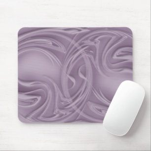 Mousepad Abstrato Curls Sobre Trabalho de arte Roxo