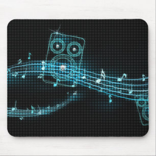 Mousepad abstrato da música