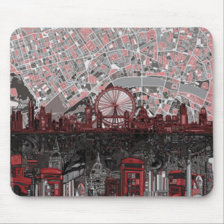 Mousepad abstrato da skyline de Londres
