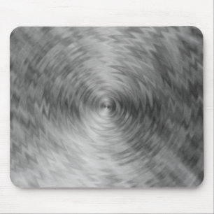 Mousepad Abstrato de aço metálico escovado