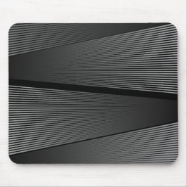 Mousepad abstrato de cinza de metal contemporâneo