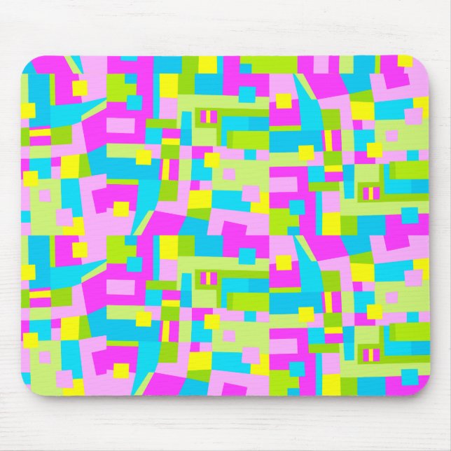 Mousepad Abstrato de cores (Frente)
