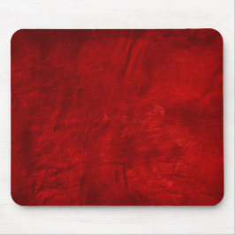 Mousepad abstrato de couro vermelho