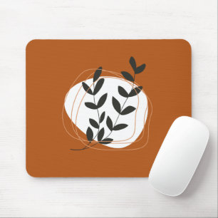 Mousepad Abstrato de design simples e verde-claro da nature