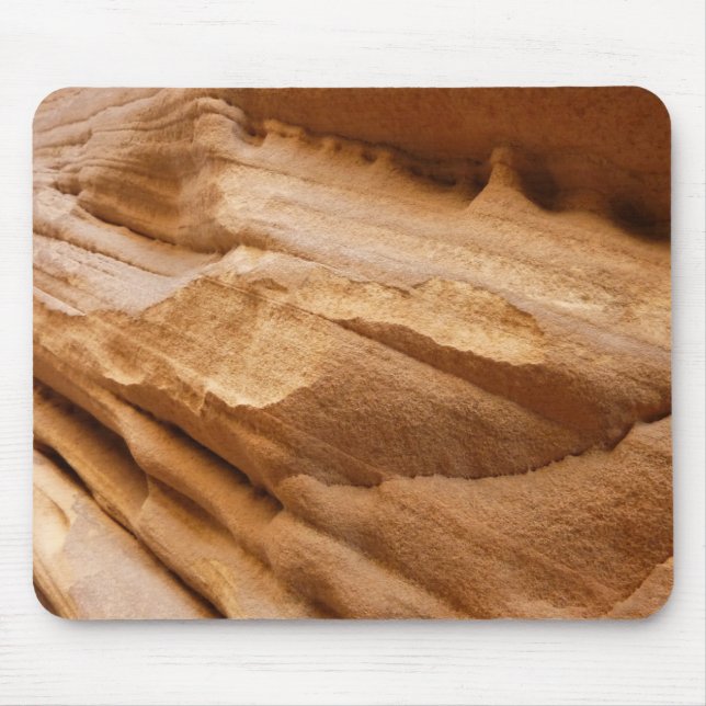 Mousepad Abstrato de Fotografia do Zion Canyon Wall II Red  (Frente)