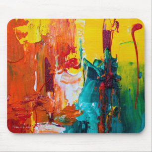 Mousepad Abstrato de funky colorido