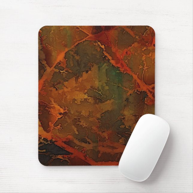 Mousepad Abstrato de outono Profundo (Com mouse)