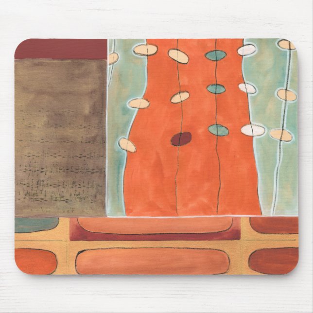 Mousepad Abstrato de Ovos por Erica J Vess (Frente)