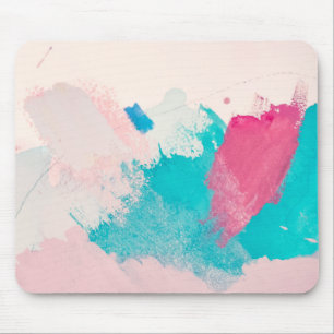 Mousepad Abstrato de pintura de aquarela