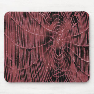 Mousepad Abstrato De Pintura De Uma Tela Magenta Rosa