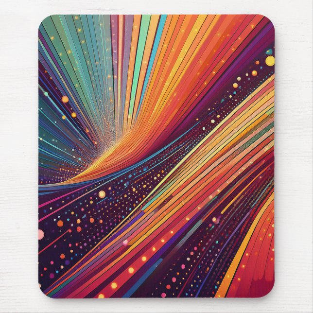 Mousepad Abstrato de redemoinho (Frente)