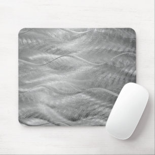 Mousepad Abstrato de Silver Metal