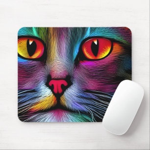 Mousepad Abstrato de Tinta Colorida