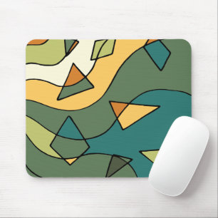 Mousepad Abstrato de vintage com mão design