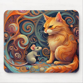 Mousepad Abstrato de Whimsic e Pad do Mouse