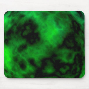 Mousepad Abstrato do Funky Neon Green Emerald Halloween