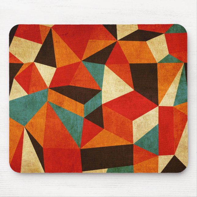 mousepad abstrato do vintage (Frente)