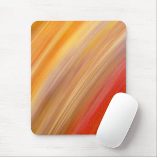 Mousepad Abstrato Dourado e Red Streaks