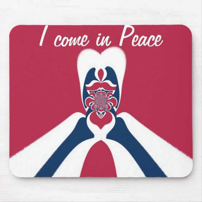 Mousepad Abstrato E.T. Art Impressão (Frente)