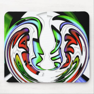 Mousepad Abstrato Face Hakuna Matata Art Impressão