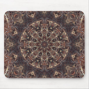 Mousepad Abstrato Fios Marrons Kscope Personalize!