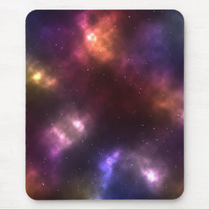 Mousepad Abstrato Galaxy Constellations Arte Digital: II