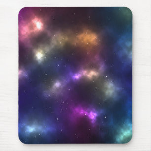 Mousepad Abstrato Galaxy Constellations Digital Art: V