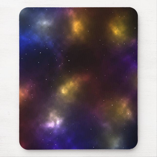 Mousepad Abstrato Galaxy Constellations Digital Art: VI (Frente)