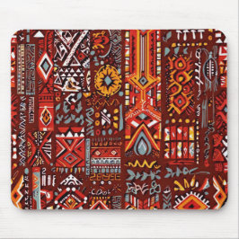 Mousepad Abstrato geométrico face trabalho de arte 1224 - M