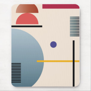 Mousepad Abstrato geométrico muro