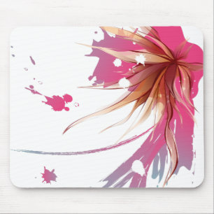 Mousepad Abstrato Hibiscus Flower