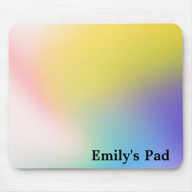 Mousepad Abstrato holográfico (Frente)