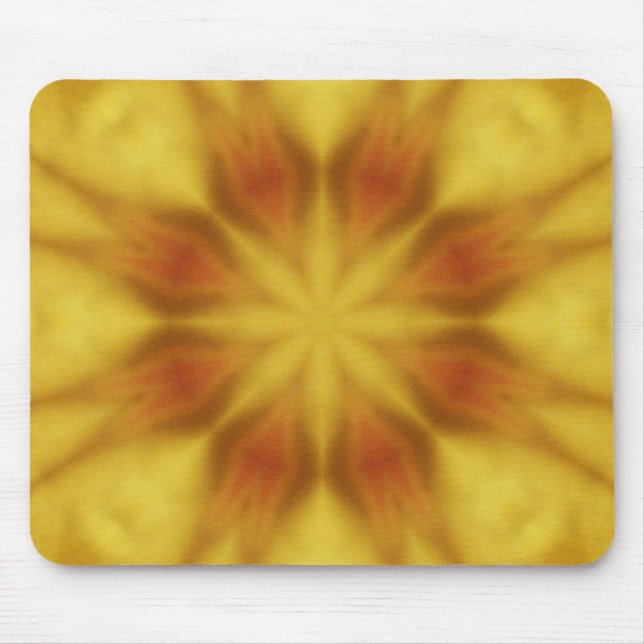 Mousepad Abstrato Laranja Kscope Personalize! (Frente)
