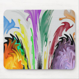 Mousepad abstrato legal da aguarela