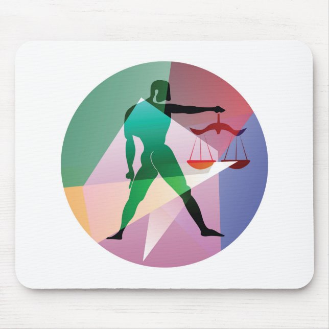 Mousepad abstrato libra (Frente)