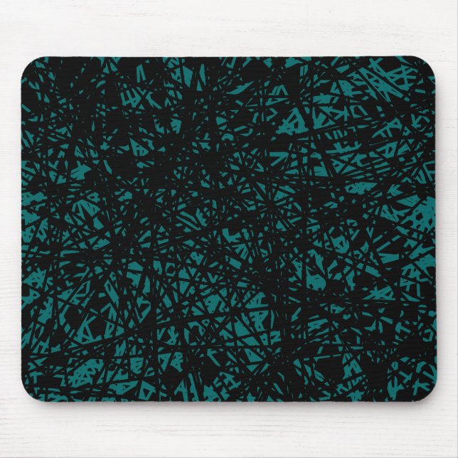 Mousepad Abstrato Lines - Moss Green (Frente)
