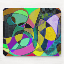 Mousepad Abstrato Luz de Vela 1