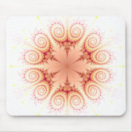 Mousepad Abstrato mexe flores Design frágil