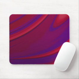 Mousepad Abstrato Minimalista Roxo Vermelho Moderno